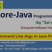 58 Command Line Arguments In Java Program Passing Arguments To Main Method