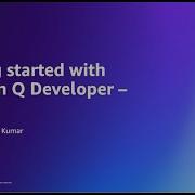 How To Easily Get Started With Amazon Q Developer AWS Events