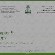 Chapter 5 Loops