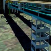 Coal Processing Plant 3D Visualization