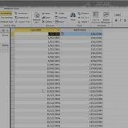 Access 2010 Total Query Count Dates Mov