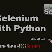 14 Selenium с Python Как работать с селекторами CSS в HTML DOM для веб автоматизации