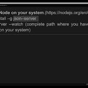 How To Install Json Server For API Testing