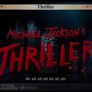 Michael Jackson The Experience Thriller PS3 Version Original Reversed
