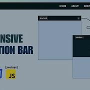 How To Create Responsive Navigation Bar Using HTML CSS JavaScript Navbar Explained In Hindi