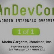 AnDevCon Обзор внутренних механизмов Android Marko Gargenta Mov