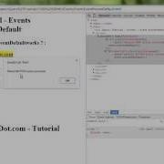 EVENT PREVENTDEFAULT METHOD IN JQUERY DEMO