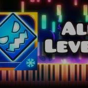 Geometry Dash SubZero ALL LEVELS Piano Tutorial