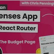 Build A Budgeting App With React Router 15 The Budget Page