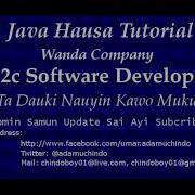 Java Tutorial In Hausa Part 3