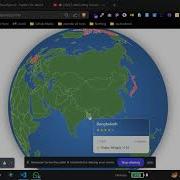 This JavaScript Code Uses D3 Js To Create An Interactive World Map