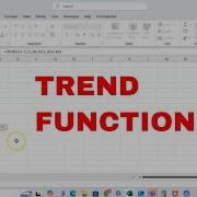 How To Use The TREND Function In Microsoft Excel Linear Forecast In Microsoft Excel Howto Cool