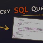 Solving A Tricky SQL Interview Query
