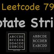Leetcode 796 Rotate String