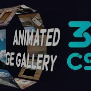 CSS Only 3D Animated Rotation Image Gallery With Css Animation Only