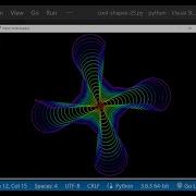 Python Turtle Graphics 35 Cool Shape Drawing Python Turtle Coding Video Learnonpy