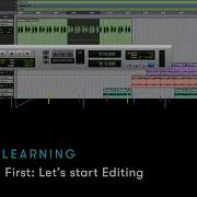 Avid Online Learning Pro Tools Сначала приступим к редактированию