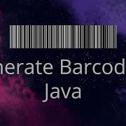 Generate Barcode In Java Using ZXing Library