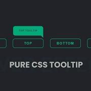 Create Tooltip Using HTML And CSS CSS Tooltip