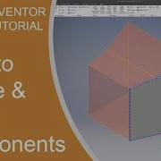 How To Derive And Make Components Autodesk Inventor