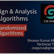 6 Randomized Algorithms CSE GURUS