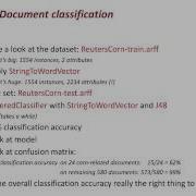 More Data Mining With Weka 2 4 Document Classification