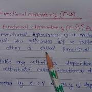 What Is Functional Dependency FD Types Of FD In DBMS