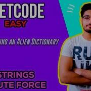 953 Verifying An Alien Dictionary LEETCODE EASY STRINGS