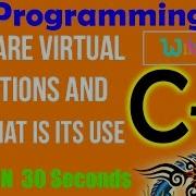 What Are Virtual Functions And What Is Its Use C Interview Questions And Answers