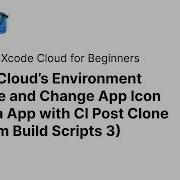 Xcode Cloud S Environment Var And Change App Icon For Beta App Build Scripts 3 Xcode Cloud 10 12