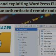 WordPress File Manager Plugin Exploit CVE 2020 25213