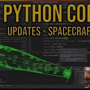 Live Python Coding Video Utils And Low Poly Spacecraft Parts
