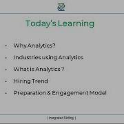 Data Analytics With Python Webinar
