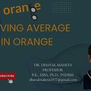84 Moving Average In Orange Dr Dhaval Maheta