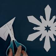 Super Easy Snowflake In 2 Minutes Christmas Craft Paper Snowflakes 41