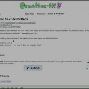 Java Practice It 16 7 DeleteBack Pt 2 Implementing ListNodes LinkedLists Recursion