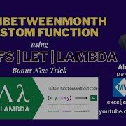 SUMBETWEENMONTH With SUMIFS LET LAMBDA Functions
