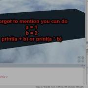 Roblox Lua Tutorial 1 Print Math Variables And Properties