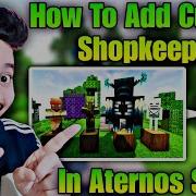 How To Add Custom Shopkeepers In Aternos Server Shopkeepers Plugin Aternos Add Shop In Aternos