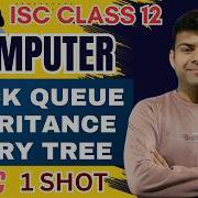 ISC Computer Science 2026 Exam Stack Queue Linked List Binary Tree FULL Revision LIVE