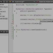 C Qt 67 QTCPServer A Basic TCP Server Application