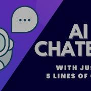 How To Make An AI Chat Bot With Just 5 Lines Of Python Code In 2021