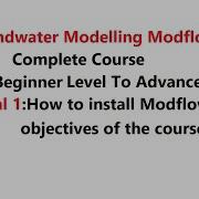 Tutorial 1 How To Install Processing Modlflow From Beginner Level To Advanced