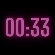58 Second Timer With Alarm