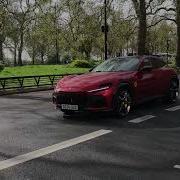 LOUD Exhaust SOUND Acceleration Of Red 400K Ferrari Purosangue Luxury SUV Car On London Street