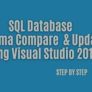 SQL Database Schema Compare Update Using Visual Studio 2019