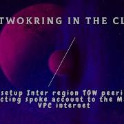 How To Setup Inter Region TGW Peering While Connecting Spoke Account To The Master S VPC Internet