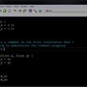 SlickEdit Comment Wrapping