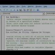 Text Strings In Excel VBA Delete Blank Spaces Set Uniform Number Of Blank Spaces