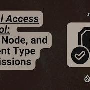 Управление доступом в Drupal разрешения для полей узлов и типов контента